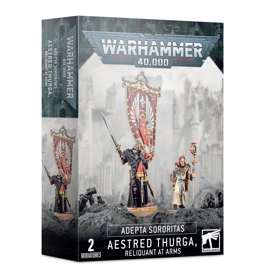Explore the Adepta Sororitas Box Set: Fierce Sisters of Battle miniatures for Warhammer 40,000.