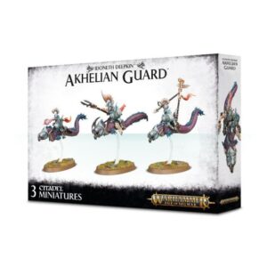 Akelian Guard miniatures set from Warhammer Age of Sigmar featuring Idoneth Deepkin warriors.