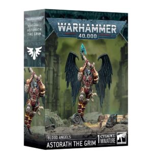 Astaroth the Grim model - Blood Angels from Warhammer 40,000 with intricate design and dramatic pose.