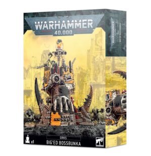 BigEd Bossbunka model kit for Warhammer 40,000, featuring detailed Ork structure and vibrant design.