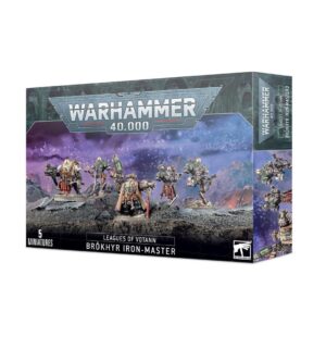 Brökhyr Iron-Master set: five detailed Warhammer 40,000 miniatures from the Leagues of Votann.