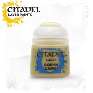 Citadel Ogryn Camo Layer Paint for detailed miniature and tabletop model painting.