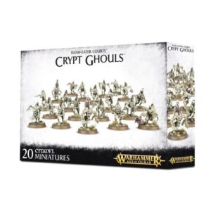 Warhammer Crypt Ghouls: 20 detailed miniatures for immersive tabletop gaming.