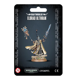 Eltharion Ulthran collectible figure, showcasing elegance and strength from Warhammer 40,000 universe.