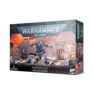 Genestealer Cults: Broodcoven set for Warhammer 40,000 features five detailed miniatures for collectors.