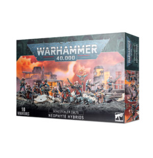Intricate Genestealer Cults miniatures set for Warhammer 40K, featuring dynamic action and grimdark design.