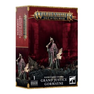 Grand Justice Gormayne miniature from Warhammer Age of Sigmars Flesh-Eater Courts faction.