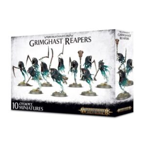 Grimghast Reapers: Ethereal miniatures for Warhammer Age of Sigmar in haunting, dark fantasy style.