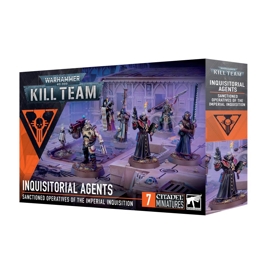 Inquisitorial Agents Box Set: Seven detailed miniatures for Warhammer 40Ks Imperial Inquisition.