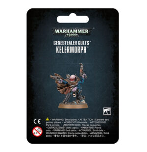 Kelermorph Miniature from Genestealer Cults in Warhammer 40K, showcasing detailed craftsmanship and dark aesthetics.