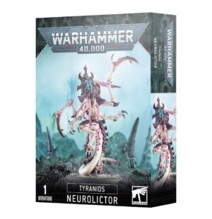 Scary Neurolictor model for Warhammer 40,000 Tyranids, featuring detailed artwork and captivating colors.