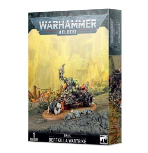 Ork Deffkilla Wartrike model kit, embodying chaos and creativity from Warhammer 40,000.
