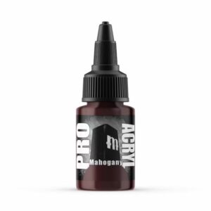 PRO ACRYL acrylic paint in rich mahogany, perfect for artists seeking quality and precision.