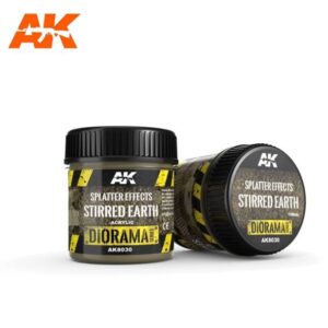 Two jars of Splatter Effects: Stirred Earth for realistic diorama textures and effects.