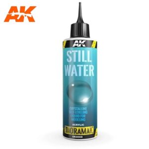 AK Interactive Still Water: Create realistic water effects for dioramas with precision application.