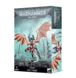 Tyranid Hive Tyrant: Detailed Warhammer 40,000 miniature with striking artwork and menacing design.