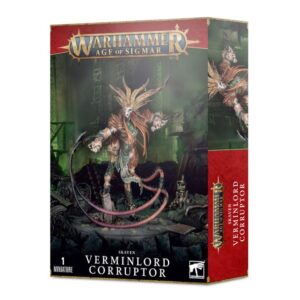 Verminlord Corruptor Box Set: Dark fantasy miniature for Warhammer Age of Sigmar collectors and gamers.