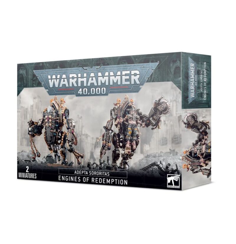 Engines of Redemption Alpha Shroud miniatures set featuring intricate designs from Warhammer 40,000.
