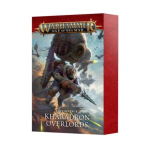 Kharadron Overlords Action Pack featuring vibrant art and steampunk warriors from Warhammer Age of Sigmar.
