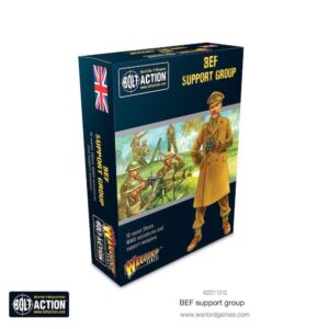 3rd BEF Support Group for Bolt Action: WWII miniatures and tactical support figures for tabletop gaming.