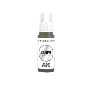 60ml AK Airbrush Paint in Naked skin tone for precise model painting applications.