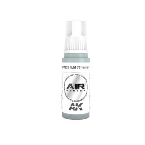 AK Interactive NLM 76 Airbrush Paint in soft green for precision modeling and artistic applications.