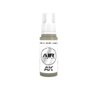 AK Amber Airbrush Paint - UV J3 SP in a sleek, precise applicator bottle.