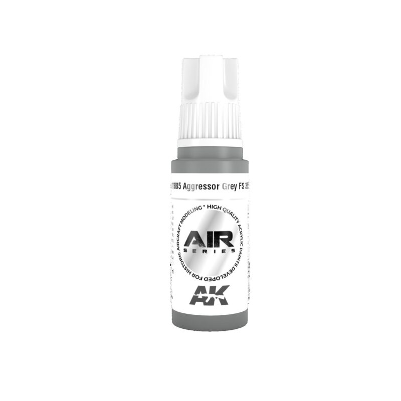 Premium airbrush paint in MSD Suppressor Grey for detailed model painting and artistic projects.