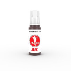AK Figure Redfish Blue model paint for precise detailing and vibrant color application.