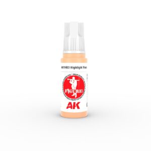 Peach AK Highlight Fluid for model detailing, featuring a sleek design and bold Fighter logo.