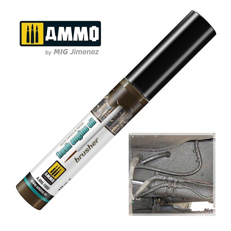 AMMO Brusher Paint Marker for precise detailing on models and miniatures with professional-quality application.