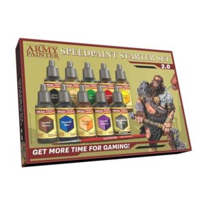 Vibrant Army Painter Speedpaint Starter Set for quick, quality miniature painting results.