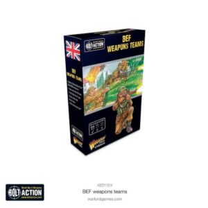 British Expeditionary Force miniatures box featuring vibrant soldiers and dynamic battlefield scenes.