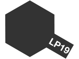 Bold black hexagon design with LP19 label, showcasing modern minimalism and professional appeal.
