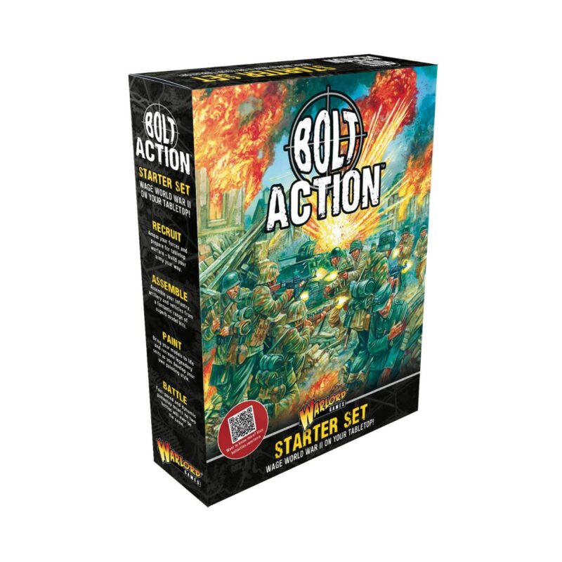 Bolt Action Starter Set: Immerse yourself in strategic warfare with explosive battlefield action.