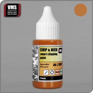 VMS Chip & Nick Smart Chipping Paint, reversible SFX for realistic model detailing effects.