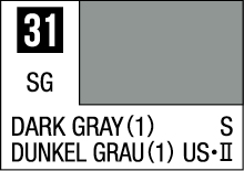 Dark Gray Color Swatch 31 - Reference for design and manufacturing applications in English and German.