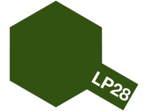 Dark green hexagon with white LP28 banner, symbolizing stability and minimalist design.