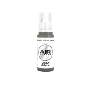Dark Slate Grey paint by AK Interactive, perfect for detailed modeling and artistic applications.