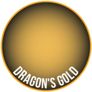 Golden circle logo featuring Dragons Gold text, symbolizing legendary treasures and luxury.