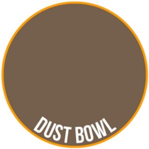 Dust Bowl illustration highlighting environmental resilience through color contrast and historical reflection.