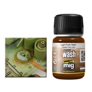 Enhance your models with Light Rush Wash for realistic weathering and detail highlighting.