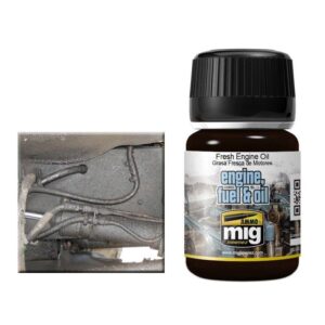 MIG Engine Fuel & Oil enhances model realism through detailed engine component inspirations.