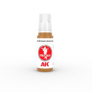 AK Desert Uniform figure paint: precision acrylic for military models in desert colors.