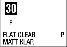 Flat clear finish by Matt Klar, item 30, featuring a matte aesthetic.