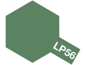 Modern green hexagon with label LP56, showcasing a calm, minimalist design.