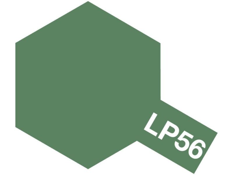 Modern green hexagon with label LP56, showcasing a calm, minimalist design.