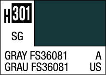 H301 Gray Color Swatch with English and German Labels for Industrial Use