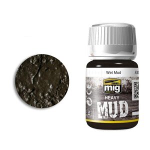 Realistic Heavy Mud texture paint for model making, ideal for lifelike terrain effects.