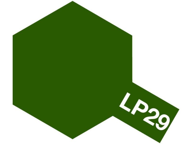 Deep green hexagon with LP29 label, combining modern design with clear color coding.
